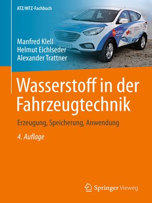 cover image of Wasserstoff in der Fahrzeugtechnik